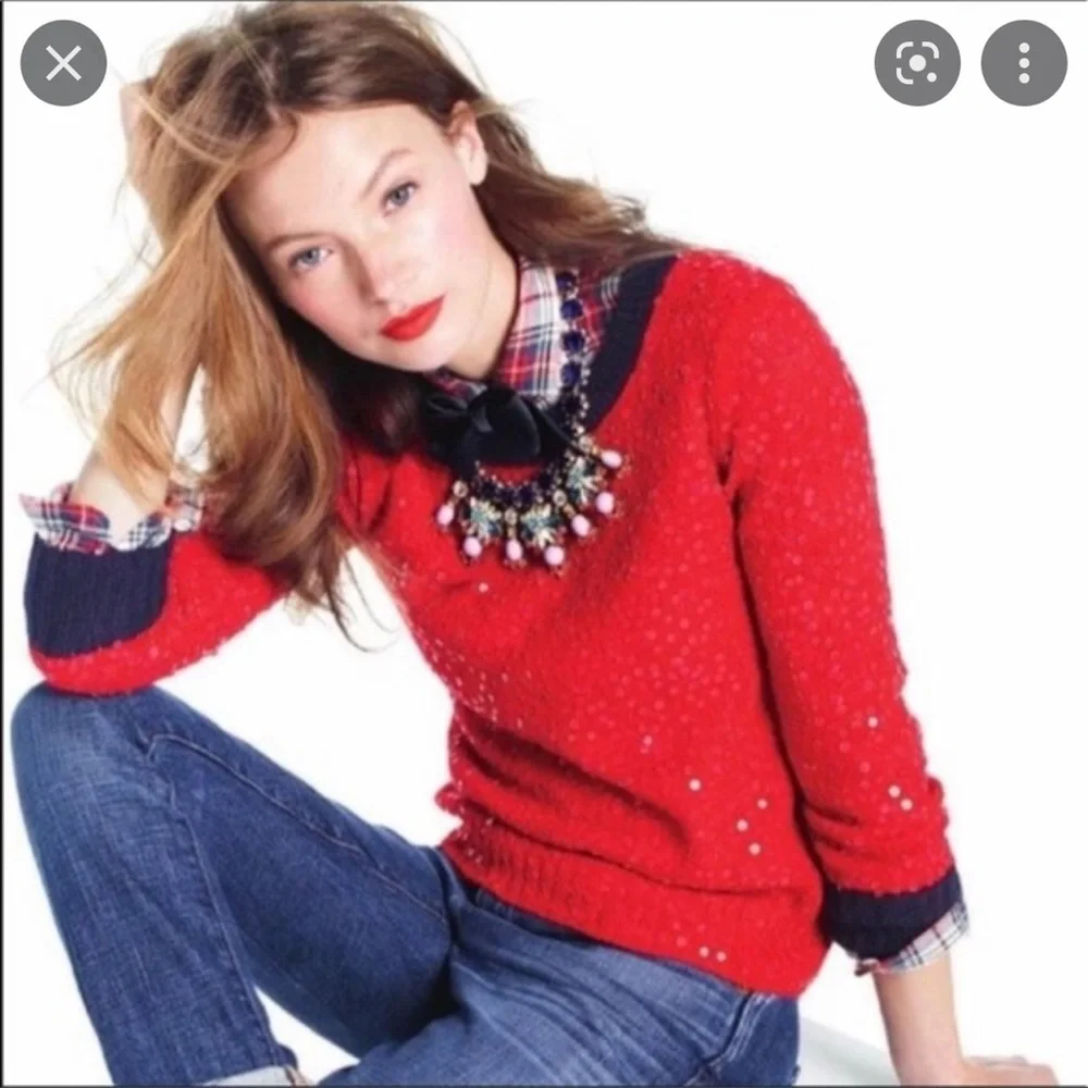 COPY - J. Crew sequin sweater